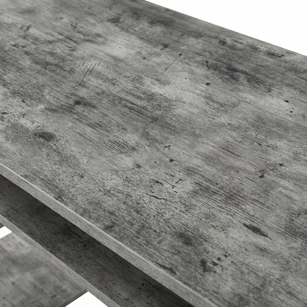 Wooden Student Desk, Melamine Surface, Stainless Steel Frame For Study And Work