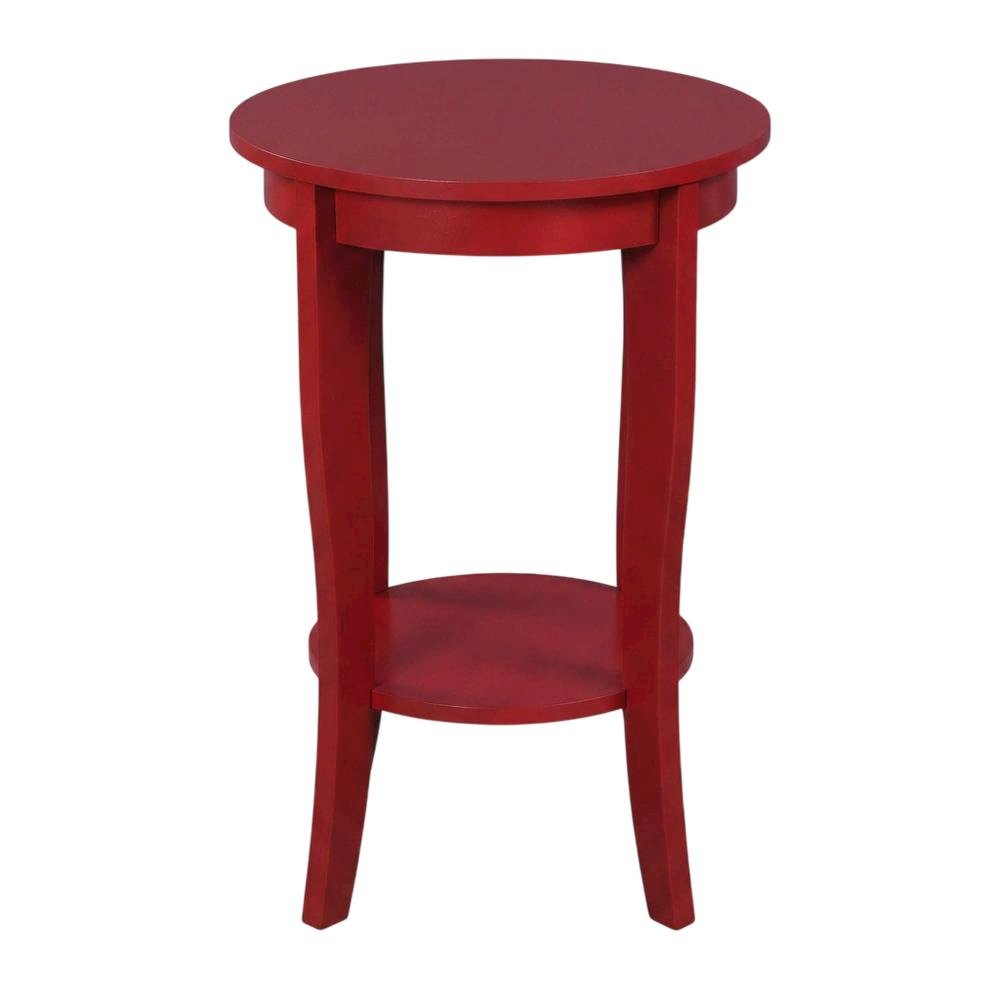 Round End Table with Modern Design and Durable Construction