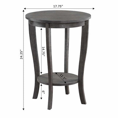 American Heritage Round End Table