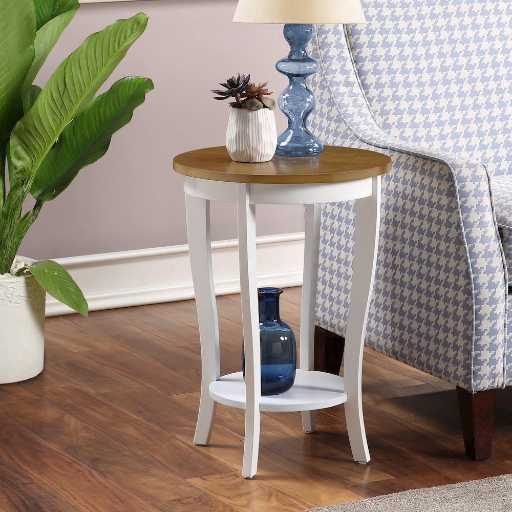 American Heritage Round End Table