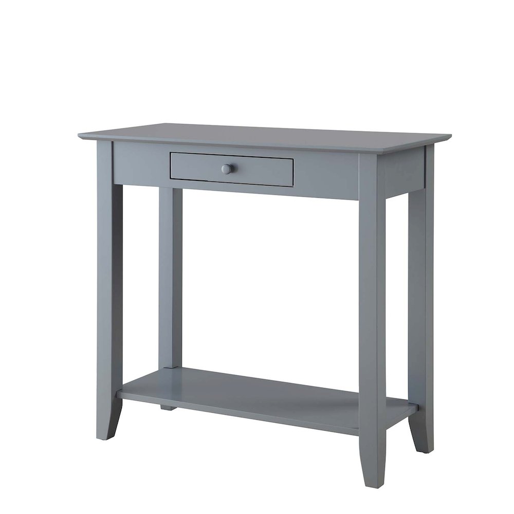 American Heritage Hall Table with Drawer and Shelf