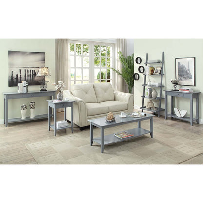American Heritage Hall Table with Drawer and Shelf