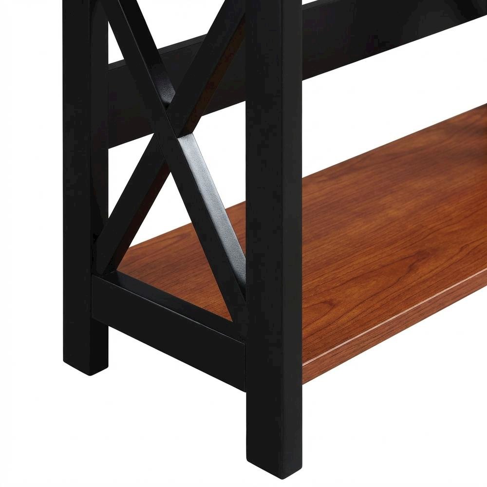 Wooden 5-Tier Bookcase - Storage Drawer, Durable Particle Board, Melamine Finish