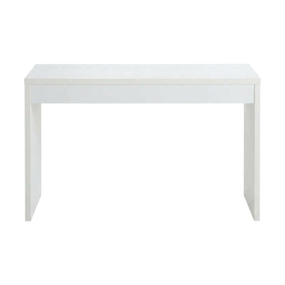 Entryway Console Desk, White, 48 Inch, Versatile, Hall Table