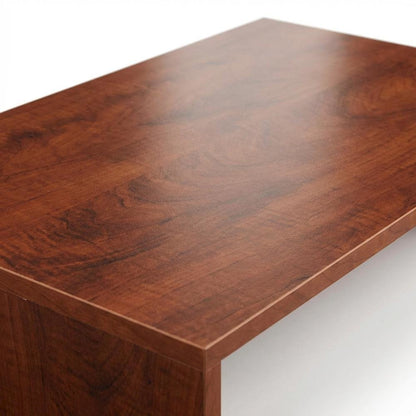 Cherry TV/Monitor Riser for Small Screens up to 26 Inches with Melamine Veneer