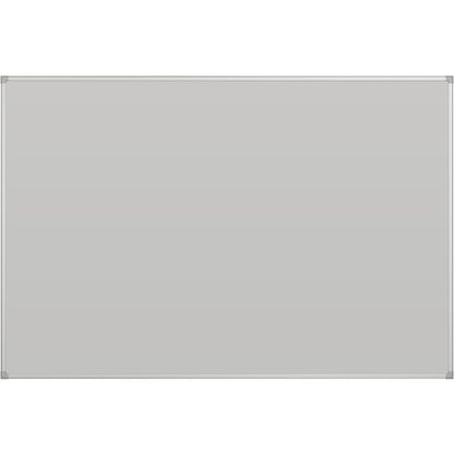 Porcelain Steel W/Galvanized Backer - Low Gloss - Brio Trim - Silver - 4X8