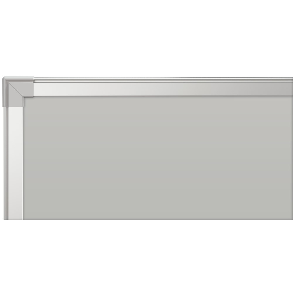 Porcelain Steel W/Galvanized Backer - Low Gloss - Brio Trim - Silver - 5X8
