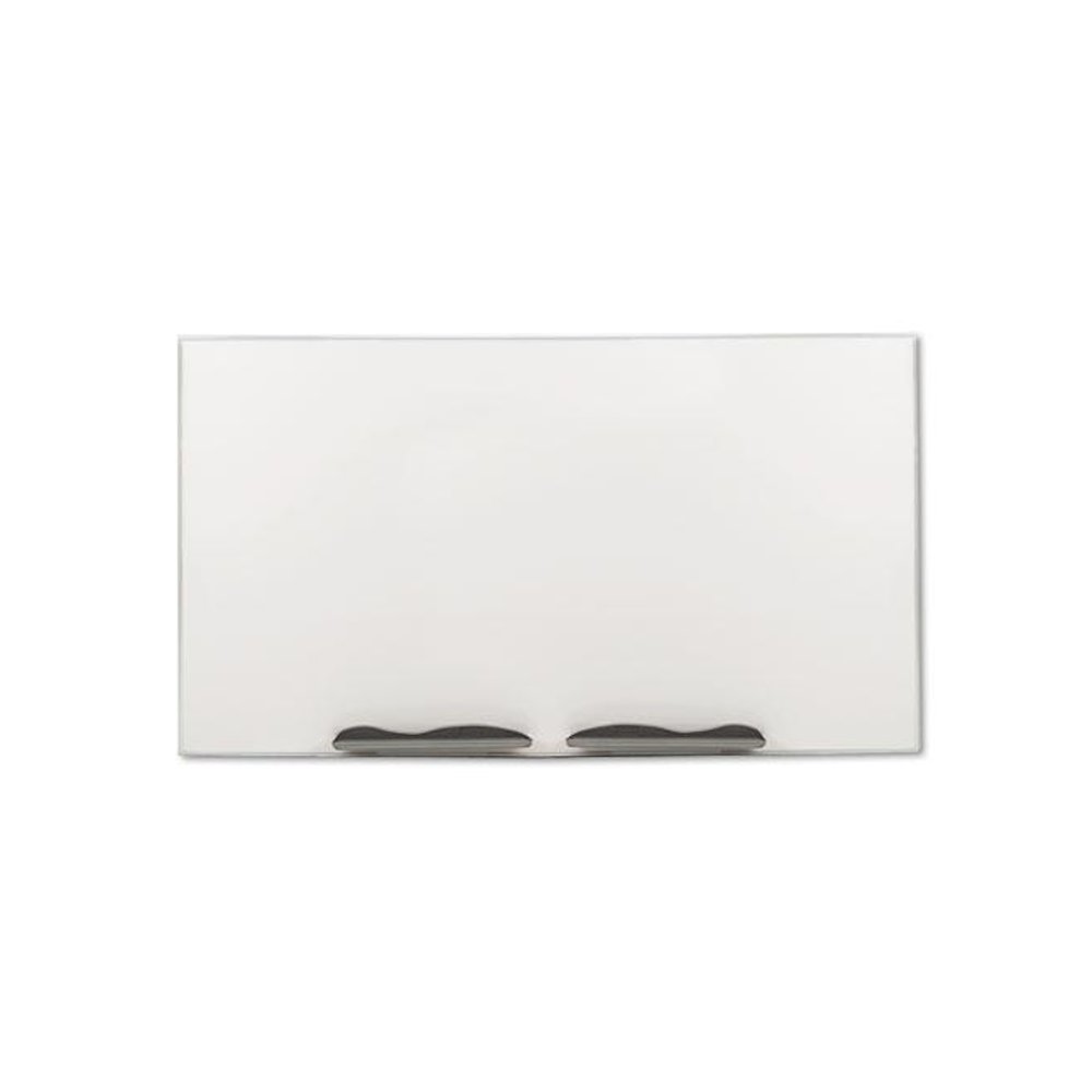 Ultra-Trim Magnetic Porcelain Board, 72 x 48, White Surface, Aluminum Frame