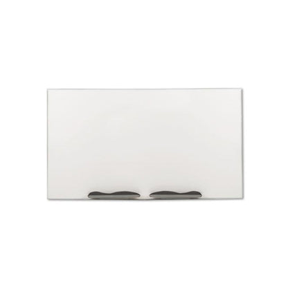 Ultra-Trim Magnetic Porcelain Board, 72 x 48, White Surface, Aluminum Frame