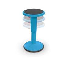 Hierarchy Height Adjustable Grow Stool- Tall Stool (Blue)