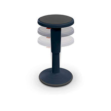 Hierarchy Height Adjustable Grow Stool- Tall Stool (Navy)