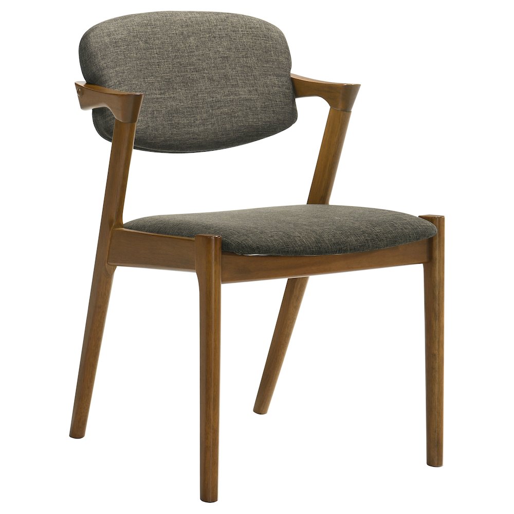 Farmhouse Dining Chairs – Wooden Kitchen Chairs Set of 2 with Padded Seat