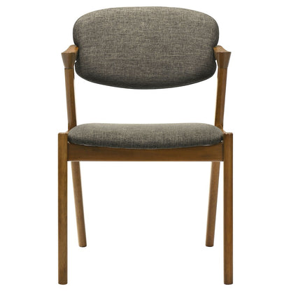 Farmhouse Dining Chairs – Wooden Kitchen Chairs Set of 2 with Padded Seat