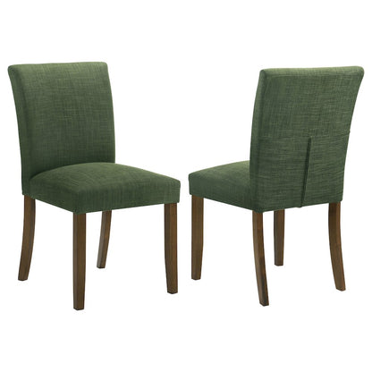 Cantley Upholstered Dining Side Chair Green (Set of 2)