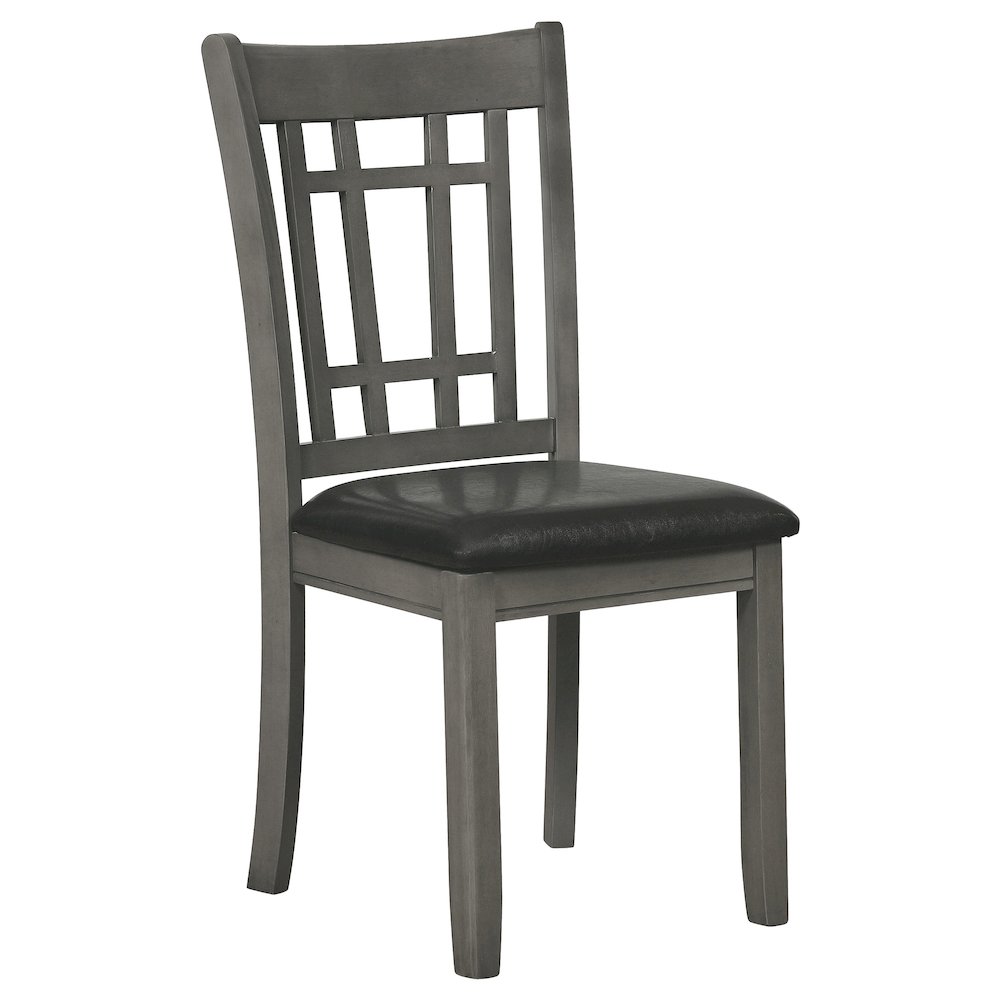 Elegant Gray Kitchen Chairs – Wooden Dining Chairs Set of 2