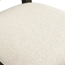 Oval Back Upholstered Wood Transitional Dining Side Chair, Set of 2