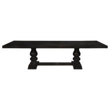 Extendable Wooden Dining Table – Elegant Long Dining Table with Leaf