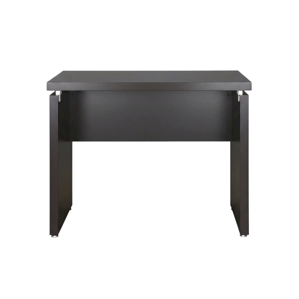 Brown Engineered Wood Writing Desk With Rectangular Shape And Transitional Style