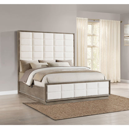 Durango 77-inch Eastern King Panel Bed Washed Oak