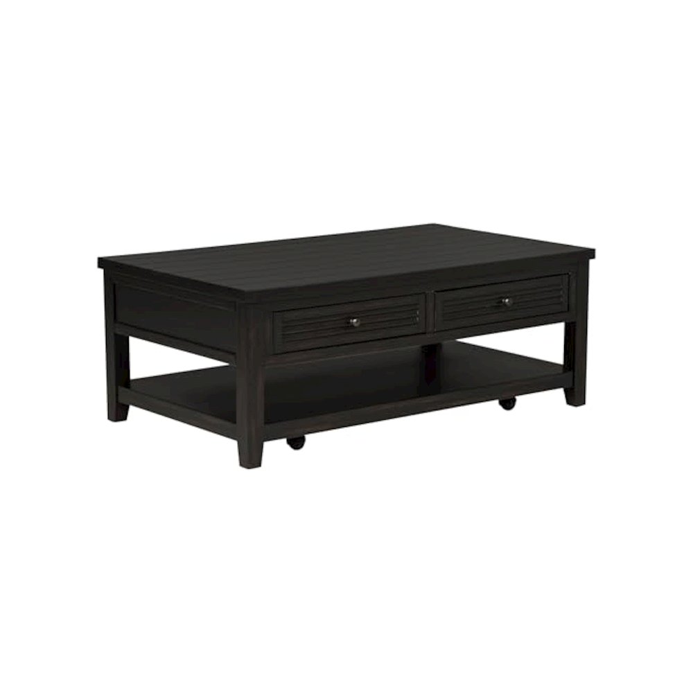 Concord 3-piece Coffee and End Table Set Distressed Java