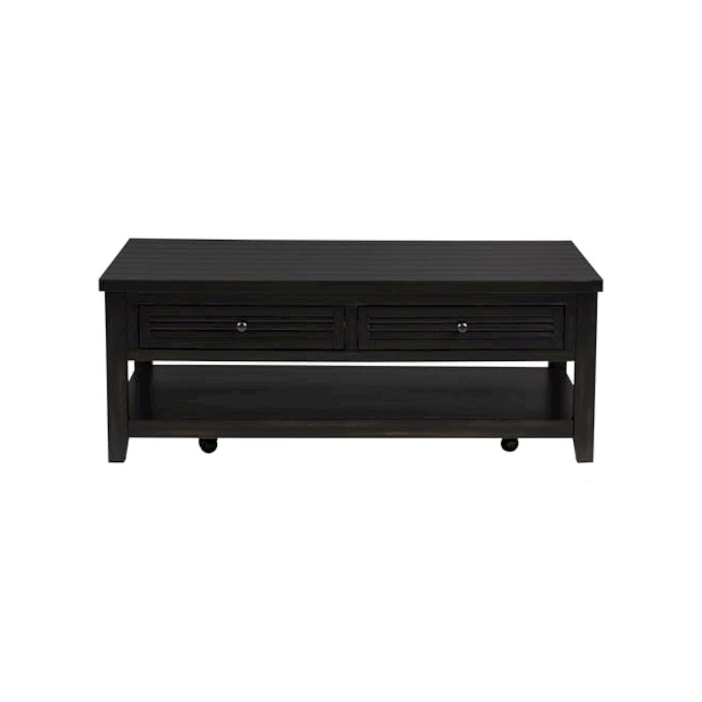 Concord 3-piece Coffee and End Table Set Distressed Java