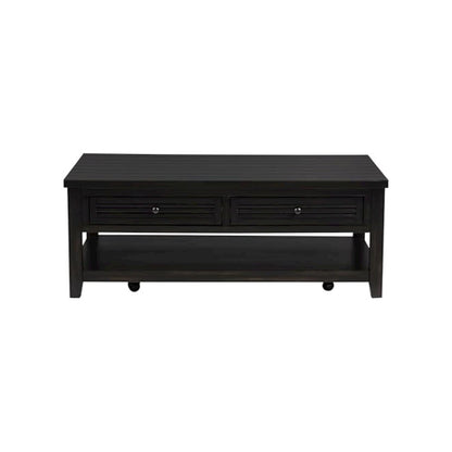 Concord 3-piece Coffee and End Table Set Distressed Java