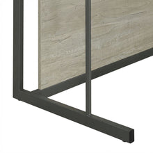 Greywashed 4-Drawer Computer Desk With Contemporary Style And Rectangular Shape