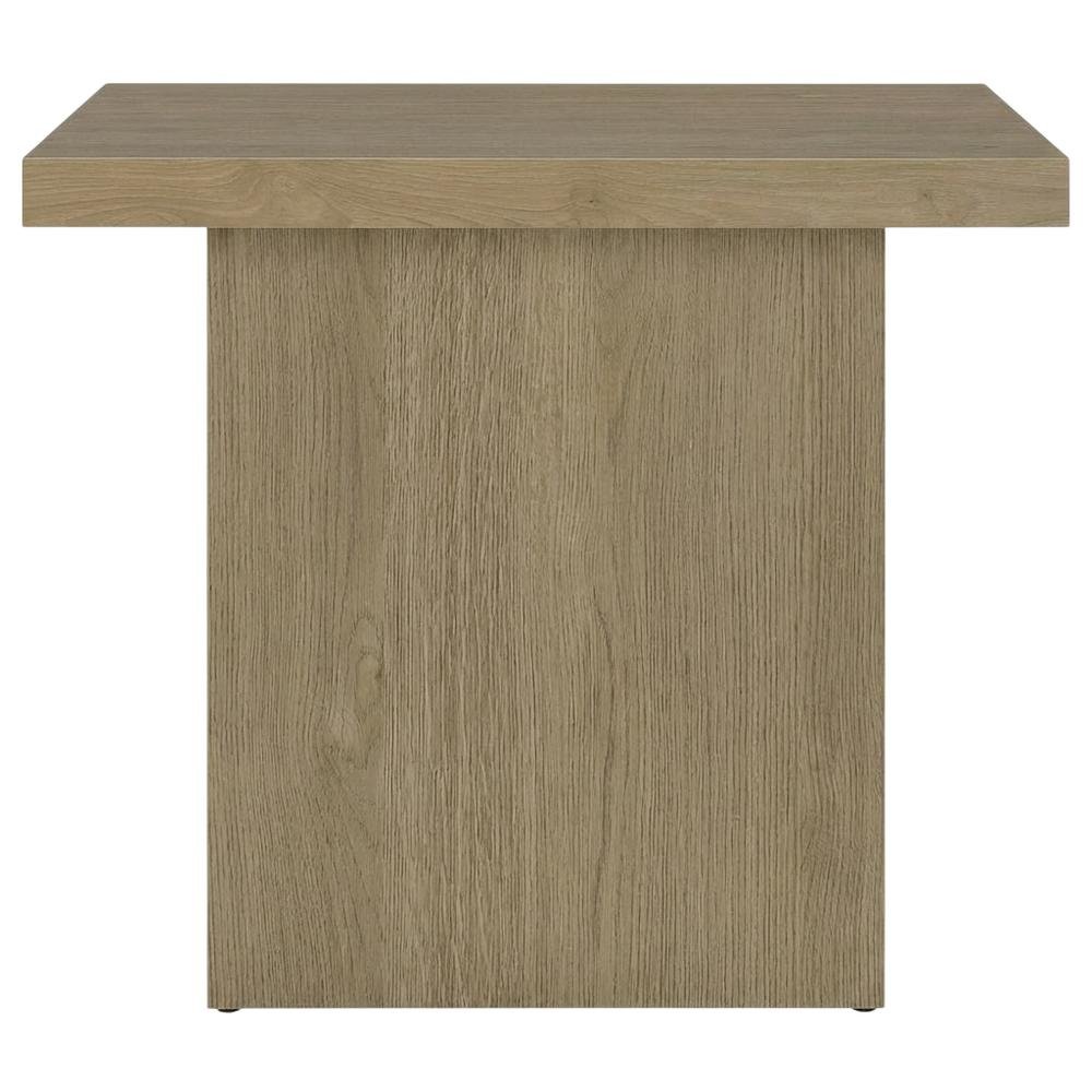 Latte, End Side Table, Square Shape, 100 lbs Weight Capacity