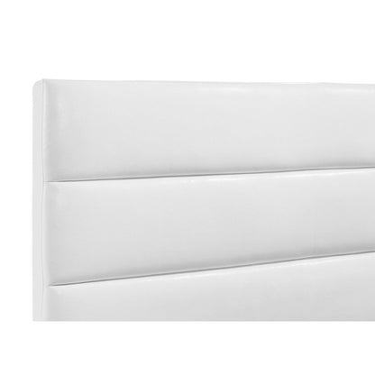 Felicity 53-inch Upholstered Queen Platform Bed White