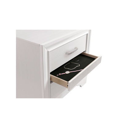 Miranda 2-drawer Nightstand White