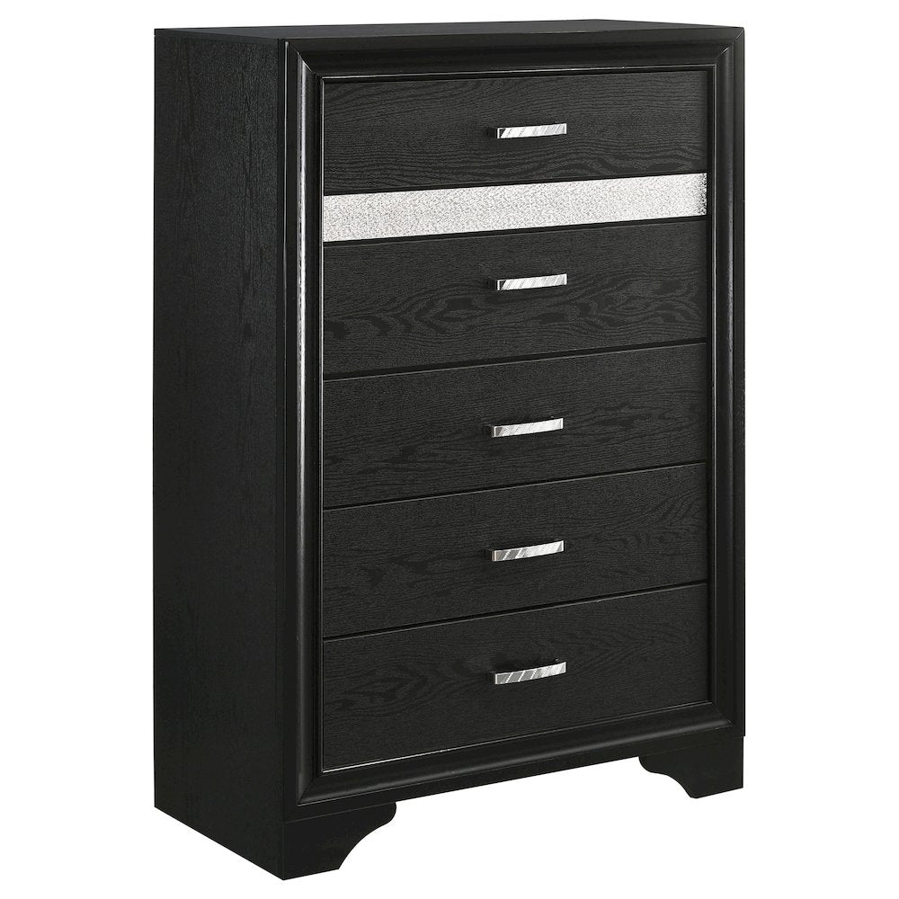 Miranda 5-piece Eastern King Bedroom Set White