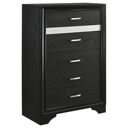 Miranda 5-piece Eastern King Bedroom Set White