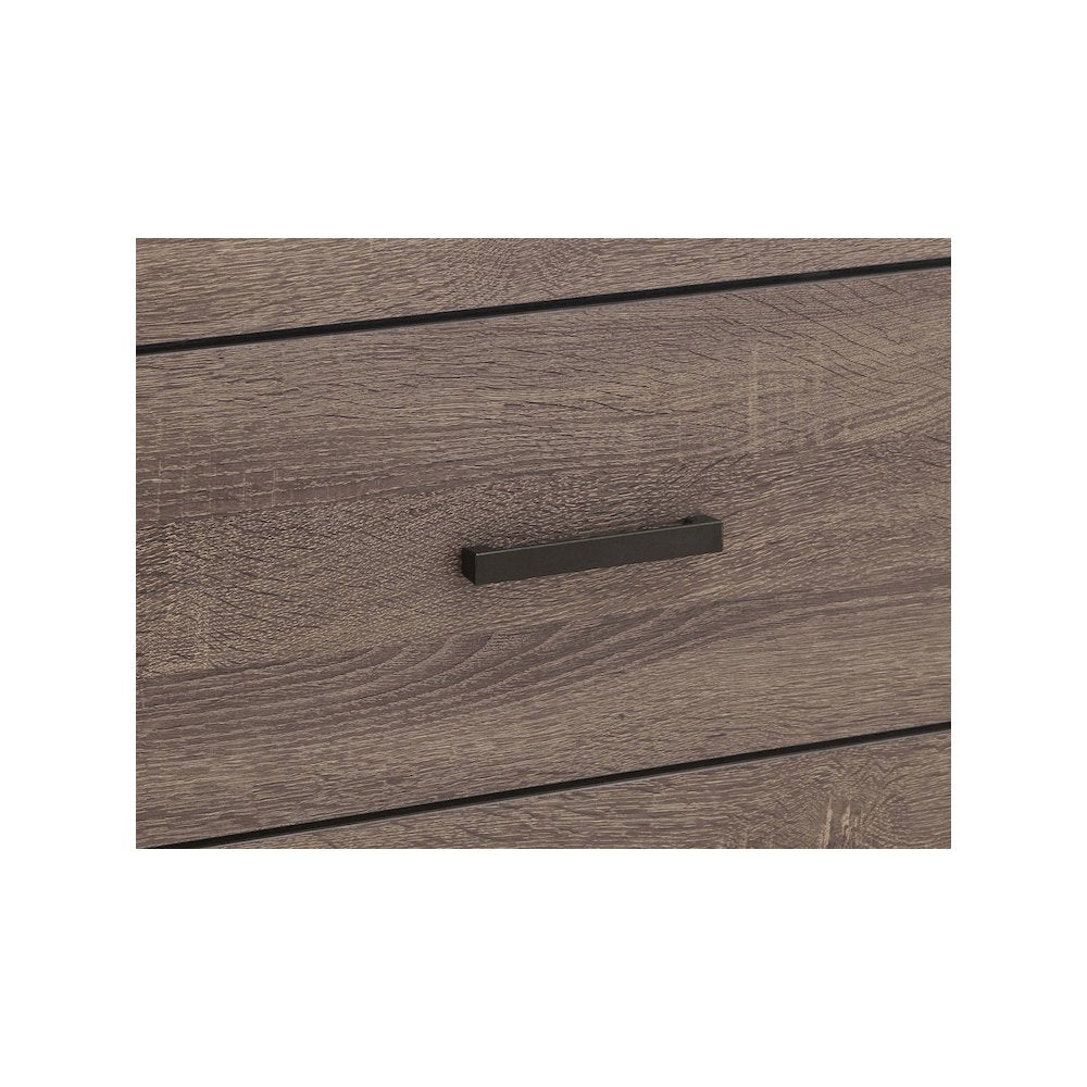 Brantford 6-drawer Dresser with Mirror Barrel Oak
