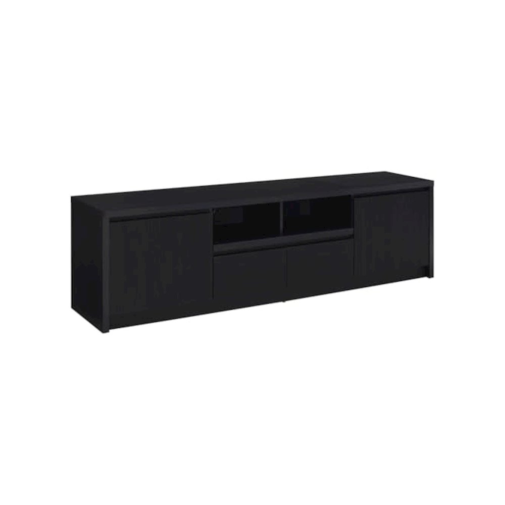 Winfield 3-piece Entertainment Center 78-inch TV Stand Black