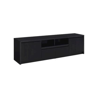 Winfield 3-piece Entertainment Center 78-inch TV Stand Black