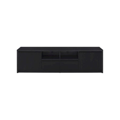 Winfield 3-piece Entertainment Center 78-inch TV Stand Black