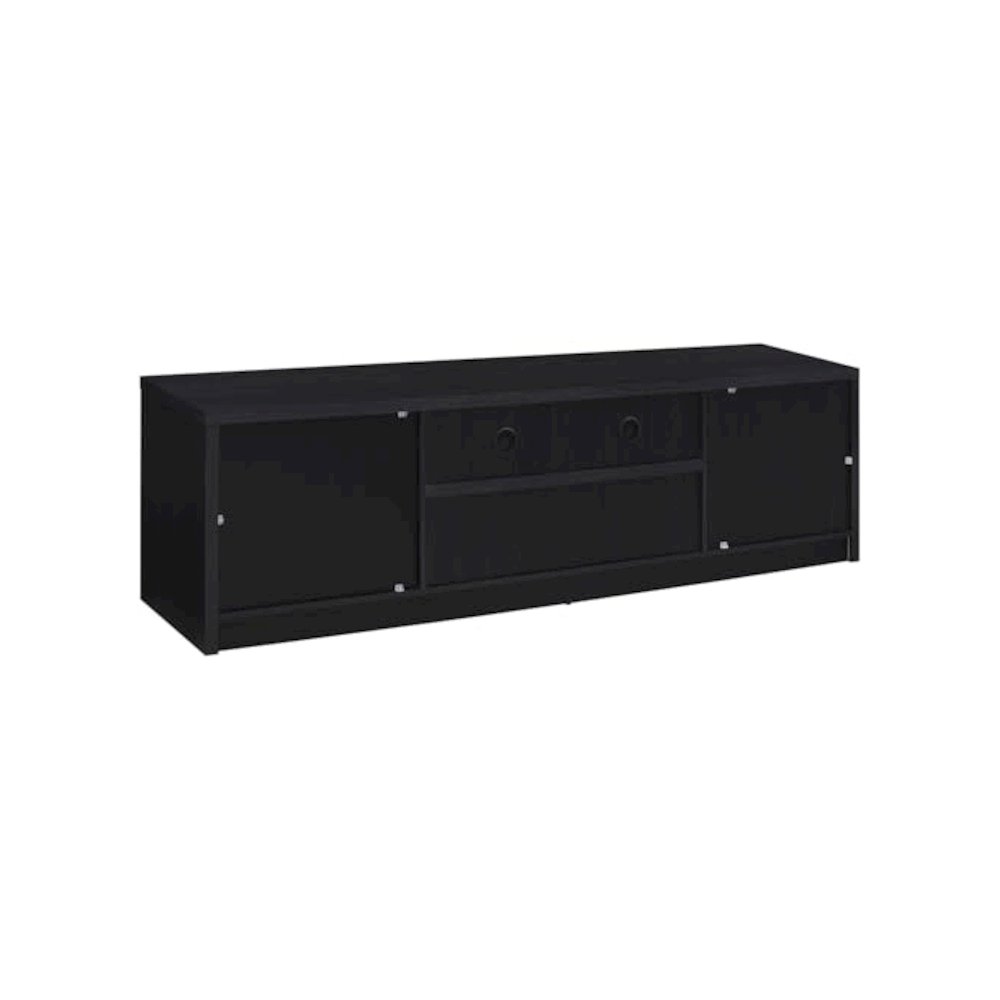 Winfield 3-piece Entertainment Center 78-inch TV Stand Black