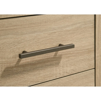 Arielle 4-drawer Bedroom Chest of Drawers Light Oak