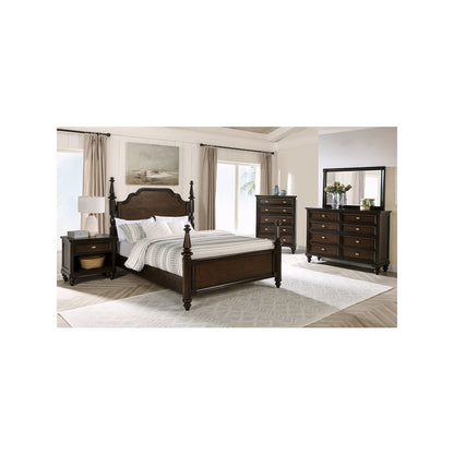 Andover 5-drawer Chest of Drawers Dark Oak