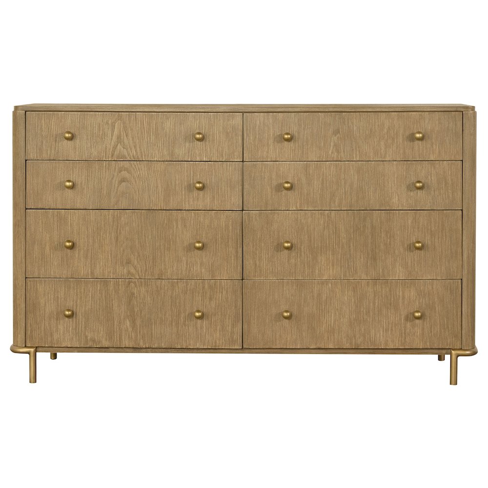 Arini 4-piece Eastern King Bedroom Set Cream and Sand Wash