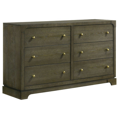 Gran Park 4-piece Queen Bedroom Set Dark Cocoa