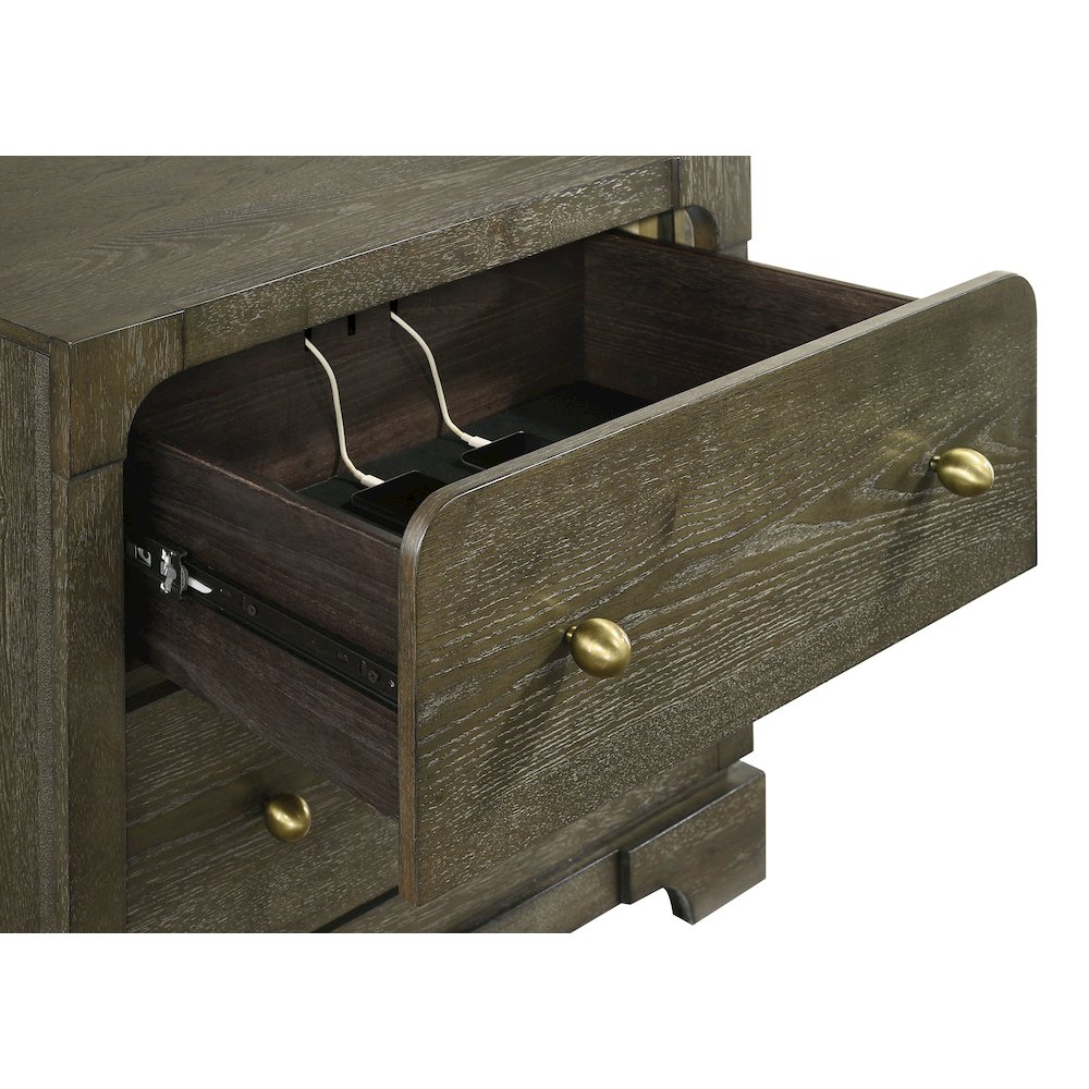 Gran Park 4-piece Queen Bedroom Set Dark Cocoa