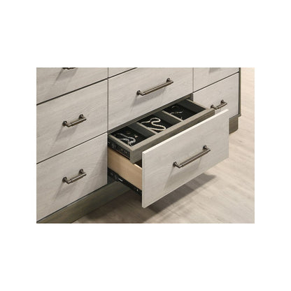 Fenwick 5-piece California King Bedroom Set Grey Oak