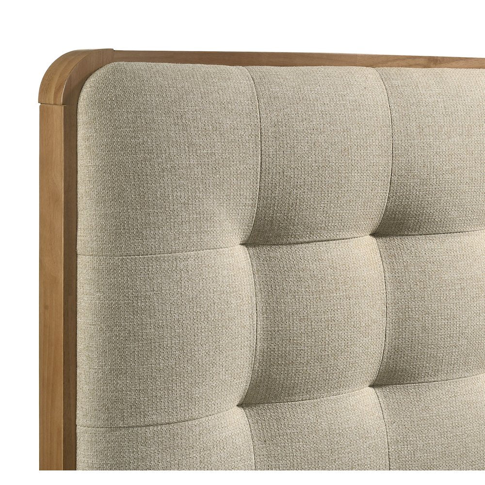 Robyn Wood Twin Platform Bed Light Ash