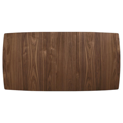 Brown Modern Dining Table – Wooden Rectangle Kitchen and Dining Room Table