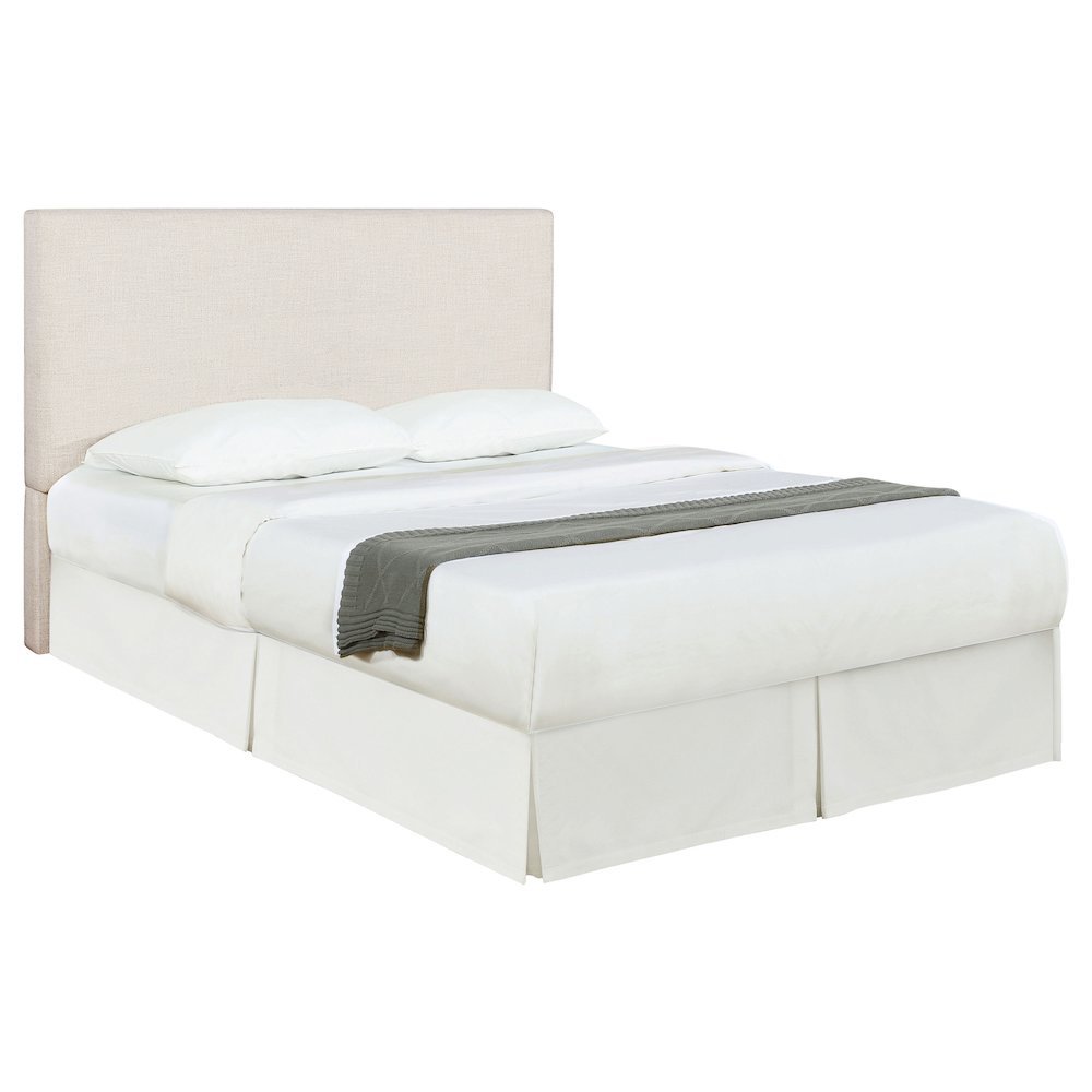 Upholstered King Panel Headboard Sand