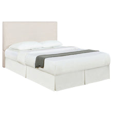 Upholstered King Panel Headboard Sand