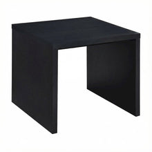 Black 2-Piece Lift Top Coffee and End Table Set, Casters, Contemporary Design