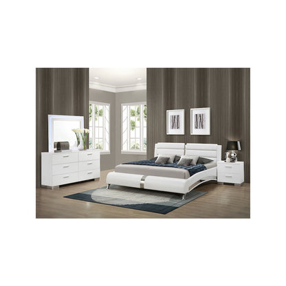 Jeremaine 4-piece California King Bedroom Set White