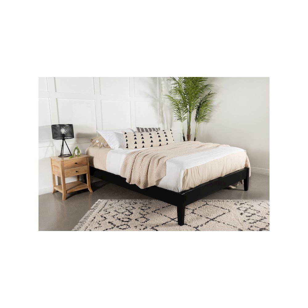 Hounslow Queen Universal Platform Bed Black